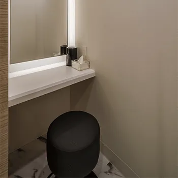 札幌中央クリニックのプルリアルデンシファイを受けた後のパウダールーム