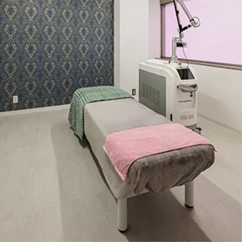 ルラ美容クリニック 札幌2院のプロファイロを受ける施術室