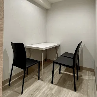 札幌中央クリニック のサブシジョンを受ける前のカウンセリングルーム