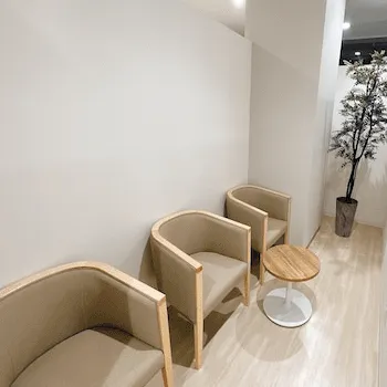 さっぽろ美容クリニック 札幌2院のサブシジョンを受ける前の待合室