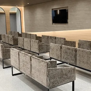 品川美容外科 仙台院のケミカルピーリングを受ける前の待合室