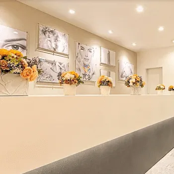 TCB東京中央美容外科 仙台駅前院のケミカルピーリングを受ける前の受付