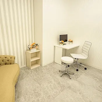 TCB東京中央美容外科 仙台駅前院のケミカルピーリングを受ける前の待合室