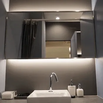 フェイス美容外科のジャルプロスーパーハイドロを受けた後のパウダールーム