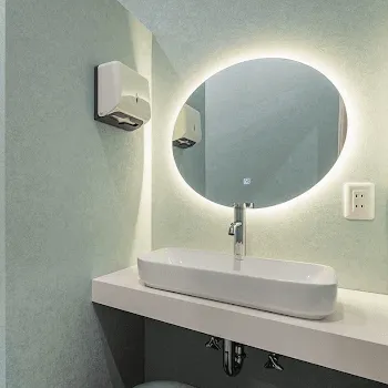 ルラ美容クリニック 仙台2院のジャルプロスーパーハイドロを受けた後のパウダールーム