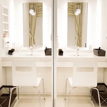 CLASSY仙台美容外科・美容皮膚科のミラドライを受けた後のパウダールーム