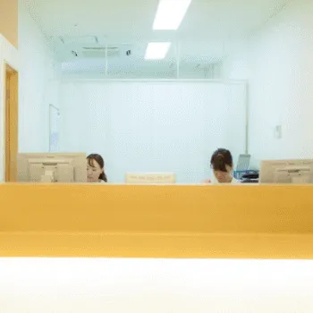 ファミリア皮膚科長町のミラドライを受ける前の受付