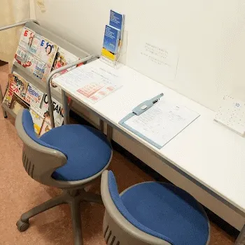 桂仁会クリニックのミラドライを受ける前のカウンセリングルーム