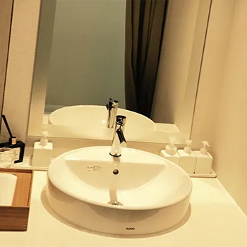 湘南美容クリニック 仙台院のプロファイロを受けた後のパウダールーム