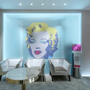 THE BEAUTY CLINIC仙台の白玉点滴・注射を受ける前の待合室