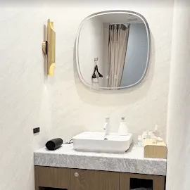 仙台駅前美容外科のサブシジョンを受けた後のパウダールーム