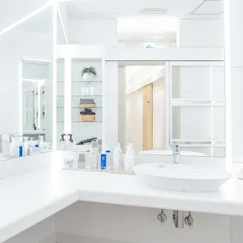 ソララクリニック 仙台のサブシジョンを受けた後のパウダールーム