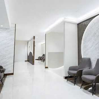 BSクリニック 東京3院の脂肪冷却を受ける前の待合室