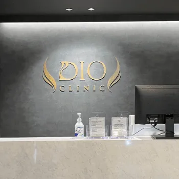 ディオクリニック 東京6院の脂肪冷却を受ける前の受付