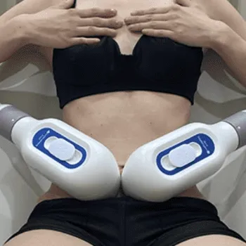 DSクリニック 東京1院の脂肪冷却の様子