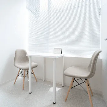 ジュノビューティークリニック 東京3院の脂肪冷却を受ける前のカウンセリングルーム