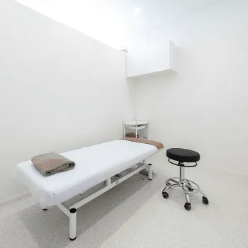 ジュノビューティークリニック 東京3院の脂肪冷却を受ける施術室