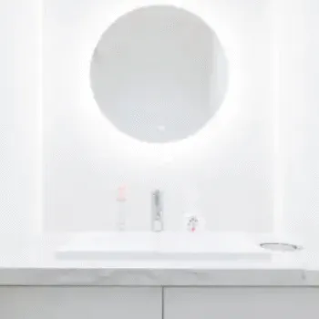 Myビューティクリニック 東京1院の脂肪冷却を受けた後のメイクルーム