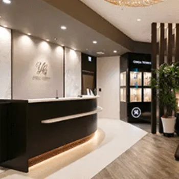 銀座よしえクリニック 東京7院の脂肪冷却を受ける前の受付