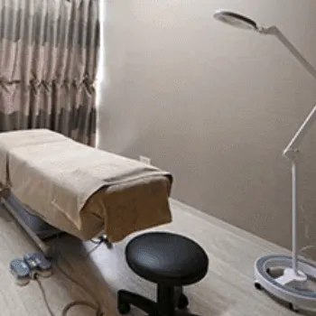 銀座よしえクリニック 東京7院の脂肪冷却を受ける処置室