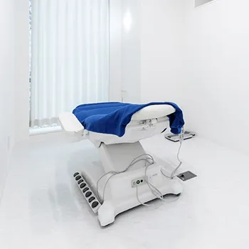 MYビューティクリニックのエリシスセンスを受ける施術室