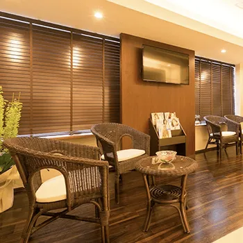 自由が丘ロジエクリニックのエリシスセンスを受ける前の待合室