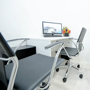 TCB東京中央美容外科 東京1院のエリシスセンスを受ける前のカウンセリングルーム