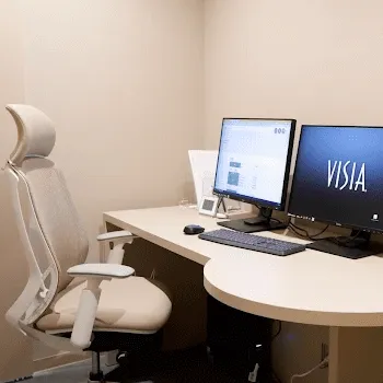 JUN CLINIC 東京2院のジャルプロスーパーハイドロを受ける前の診察室