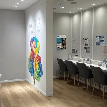 ルラ美容クリニック 東京7院のジャルプロスーパーハイドロを受ける前の待合室