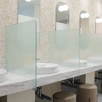 ルラ美容クリニック 東京7院のジャルプロスーパーハイドロを受けた後のパウダールーム