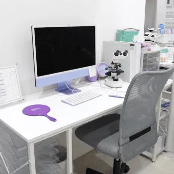 Natural Skin Clinic 東京2院のジャルプロスーパーハイドロを受ける前の診察室