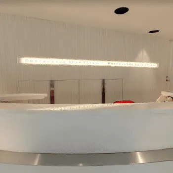 表参道スキンクリニック 東京1院のジャルプロスーパーハイドロを受ける前の受付