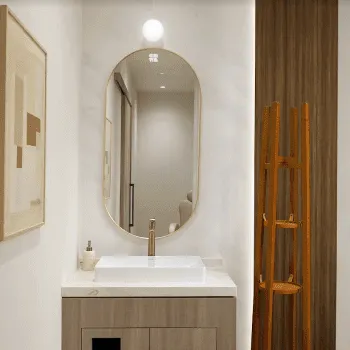 CHINOWA CLINICのジュブゼンを受けた後のパウダールーム