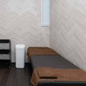 ウェルネスプラスクリニック のリズネを受ける施術室