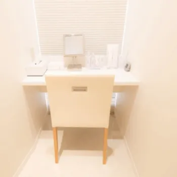 東京プラチナムクリニックのミラドライを受けた後のパウダールーム