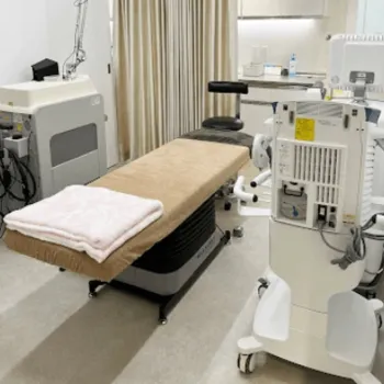 高須クリニック 東京1院のミラドライを受ける施術室