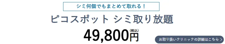 東京でピコスポットが安いおすすめのクリニック 湘南美容クリニックの料金②
