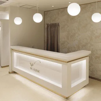 ウィクリニック 東京3院のピコトーニングを受ける前の受付