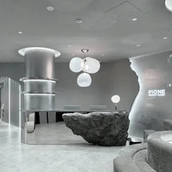 Ginza78Clinicのプラセンタ注射を受ける前の受付