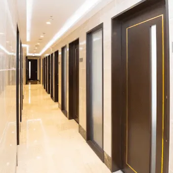 共立美容外科 東京4院のプラセンタ注射を受ける前の廊下