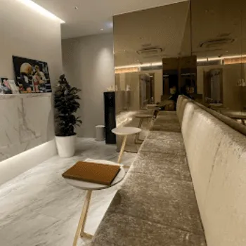 Pione Beauty Clinicのプラセンタ注射を受ける前の待合室