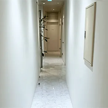 大塚美容形成外科 東京1院のプルリアルデンシファイを受ける前の廊下