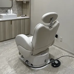 聖心美容クリニック 東京2院のプルリアルデンシファイを受ける施術室