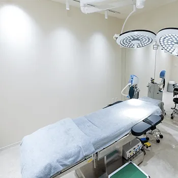 Clean Beauty Clinic 東京麻布院のプロファイロを受ける施術室