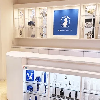 フェミークリニック 東京4院のプロファイロを受ける前の受付
