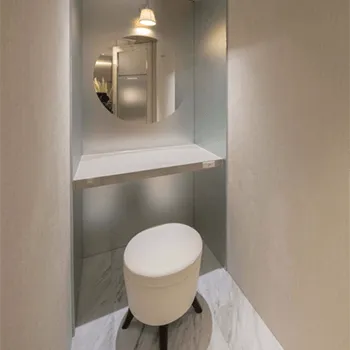 銀座ケイスキンクリニックのプロファイロを受けた後のパウダールーム