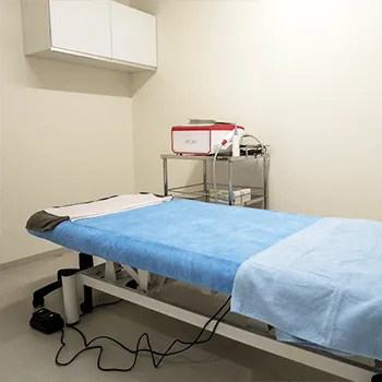 ルラ美容クリニック 東京7院の白玉点滴・注射を受ける施術室