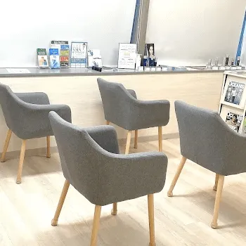 ガーデンクリニック 横浜院のピコトーニングを受ける前の待合室