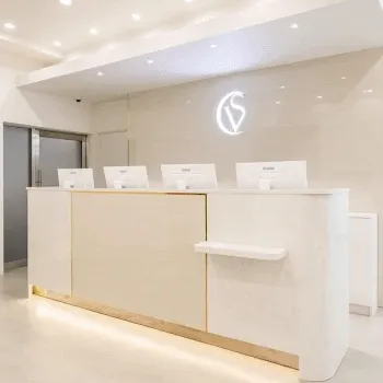 ベンスクリニック横浜のピコトーニングを受ける前の受付