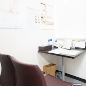 横浜中央クリニックのプラセンタ注射を受ける前のカウンセリングルーム